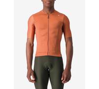 Castelli Espresso Short Sleeve Jersey Orange S Man