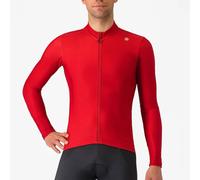 Castelli Espresso Thermal Jersey - AW25 - Rich Red / 2XLarge