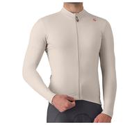 Castelli - Espresso Thermal Jersey - Cycling jersey size S, grey