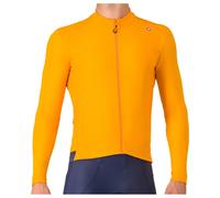 Castelli - Espresso Thermal Jersey - Cycling jersey size XS, orange