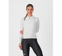 Castelli Espresso Thermal Long Sleeve Jersey White XL Woman