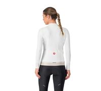Castelli Espresso Thermal Long Sleeve Jersey L Marfil / Silver