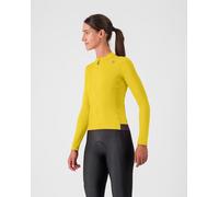 Castelli Espresso Thermal Long Sleeve Jersey Mango Yellow Women - L