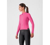 Castelli Espresso Thermal Long Sleeve Jersey Pink Violet Women - M