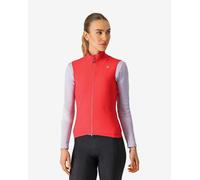 Castelli Espresso windbreaker, bright red, Women - XL