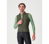 Castelli Espresso Windproof Vest Khaki Green - M