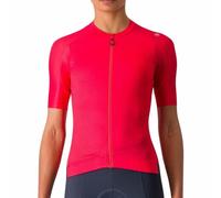 Castelli Espresso Women's Short Sleeve Cycling Jersey - SS25 - Hibiscus / Dark Grey / XSmall
