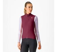 Castelli Espresso Womens Vest Deep Bordeaux