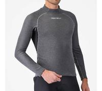 Castelli Flanders 2 Long Sleeve Base Layer Top Dark Grey - XL