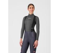 Castelli Flanders 2 Long Sleeve Base Layer Top Dark Grey Women - XS