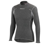 Castelli Flanders Warm Long Sleeve Gray M Functional Underwear