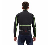 Castelli Flight Air Jacket 2XL Dark Grey / Electric Lime