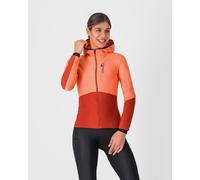 Castelli Fly Unltd Lightweight Windproof Jacket Orange Women - S