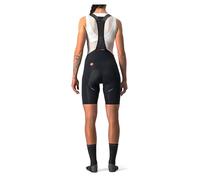 Castelli Free Aero Rosso Corsa Bib Shorts Black Dark Grey Women - XL