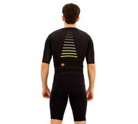 Castelli Free San Remo 3 M/c Short Sleeve Race Suit Black L Men L Black