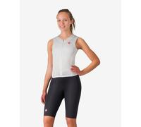 Castelli Free San Remo 3 Rosso Corsa Sleeveless Tri Suit White Women - XS