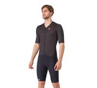 Castelli Free San Remo 3 S/S Black Tri Suit, Size M