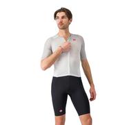 Castelli Free San Remo 3 Tri Suit S/S White Black, Size M