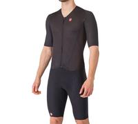 Castelli - Free Sanremo Tri Suit S/S - Cycling skinsuit size XXL, grey