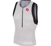 Castelli Free Tri Top - White / Black / Small