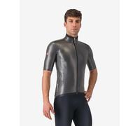 Castelli Gabba R Jacket short sleeve bright grey black - M