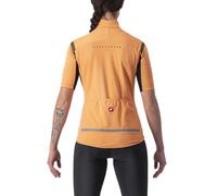 Castelli Gabba Ros 2 Gore-tex Infinium™ Windstopper® Jacket Orange M Woman M Melon / Military Green