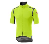 Castelli Gabba Ros Jersey Yellow Fluo