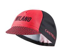 Castelli #giro109 Tappa Cap One Size Black / Red