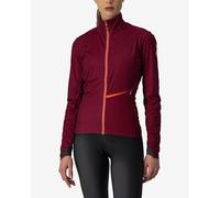Castelli Go GORE-TEX INFINIUM™ Jacket Dark Red Bright Pink Women - XS