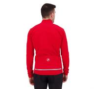 Castelli Go Gore-tex Infinium™ Windstopper® Jacket 2XL Red / Silver Grey