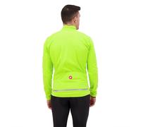 Castelli Go Gore-tex Infinium™ Windstopper® Jacket M Green Chartreuse / Dark Grey