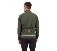 Castelli Go GORE-TEX INFINIUM™ Jacket Dark Green Orange Red - XL
