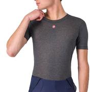Castelli Medio Short Sleeve Base Layer - AW25 - Melange Grey / 2XLarge