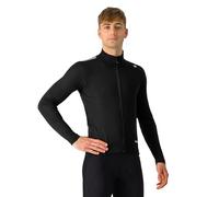 CASTELLI Men’s Espresso Air Jacket, Wind & Waterproof Jacket for Road Cycling & Gravel Biking, Light Black, Medium