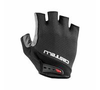 Castelli Mens Entrata V Fingerless Cycling GlovesXS Light Black GT15675