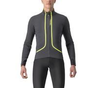 Castelli Flight Air Jacket Grey M Men M Dark Grey / Electric Lime