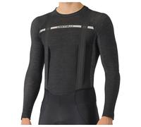 Castelli - Merino Seamless Baselayer - Merino base layer size L/XL, black/grey