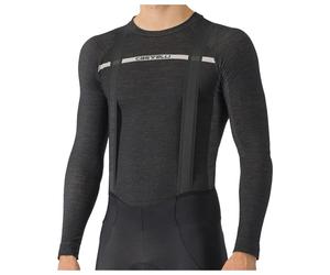 Castelli - Merino Seamless Baselayer - Merino base layer size L/XL, black/grey