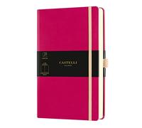 Castelli Milano AQUARELA Amaranth Notebook 13x21 cm Neutral Hard Cover Colour Fuchsia 240 Pag