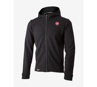 Castelli Milano Full Zip Fleece Sweatshirt Black - XS