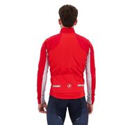 Castelli Mortirolo 6s Gore-tex Infinium™ Windstopper® Jacket M Red / Silver / Red Reflex