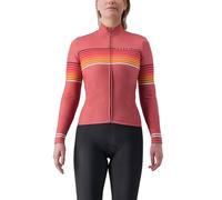 Castelli Ottanta Long Sleeve Jersey Mineral Red Women, Size M