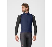 Castelli Perfetto Air Rosso Corsa Windproof Vest Night Blue - L