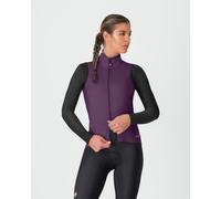 Castelli Perfetto Air Rosso Corsa Windproof Vest Violet Women - M