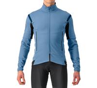 Castelli Perfetto RoS 2 Convertible Cycling Jacket - AW22 - Steel Blue / Savile Blue / Small