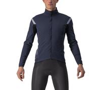 Castelli Perfetto Ros 2 Gore-tex Infinium™ Windstopper® Jacket Blue S Men S Belgian Blue / Silver Grey