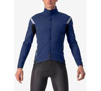 Castelli Perfetto RoS 2 Rosso Corsa GORE-TEX INFINIUM™ Jacket Dark Blue Silver - XS