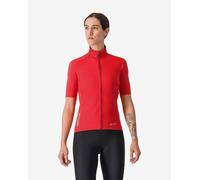 Castelli Perfetto RoS 2 Wind Jersey Red Corsa GORE-TEX INFINIUM™ Short Sleeve Matte Women - L