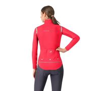 Castelli Perfetto RoS 3 Womens Jacket Hibiscus/Black Reflex