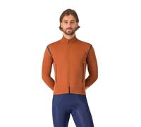 Castelli Perfetto Ros 3 Jacket Orange XL Men XL Mocha / Black Reflex